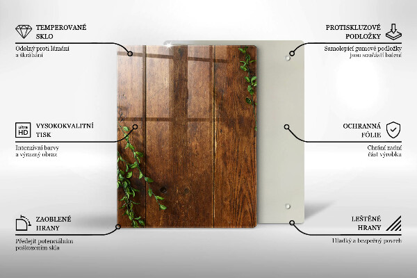 Tagliere in vetro Astrazione dell'oro