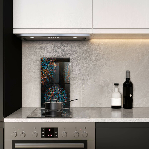 Tagliere in vetro Ruote vintage boho