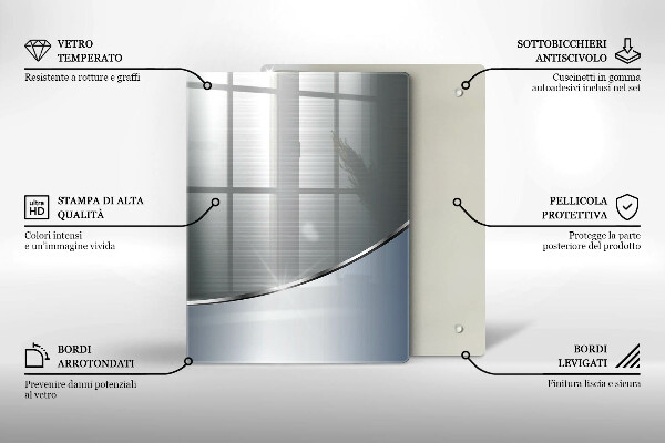 Tagliere in vetro Tavole luminose moderne