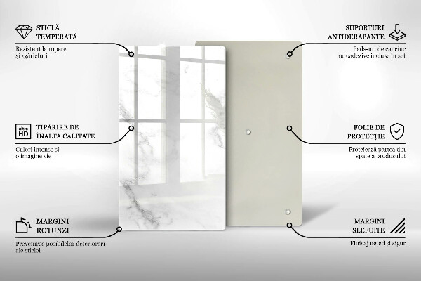 Tagliere in vetro Marmo moderno