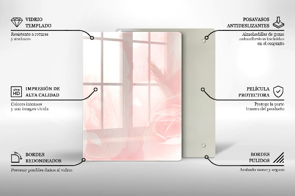 Tagliere in vetro Marmo moderno