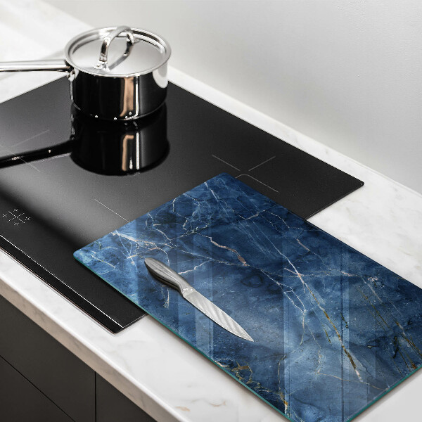 Tagliere in vetro Trama di pietra di marmo