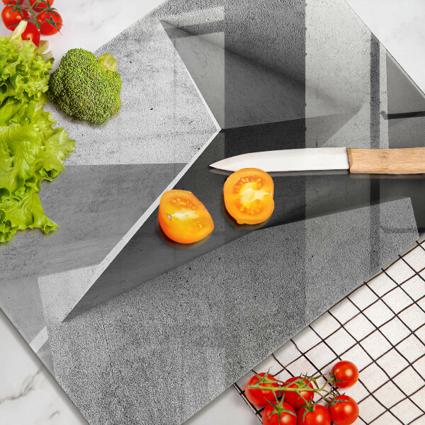 Tagliere in vetro Astrazione concreta