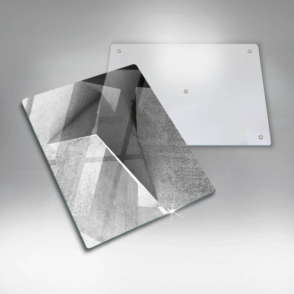 Tagliere in vetro Astrazione concreta