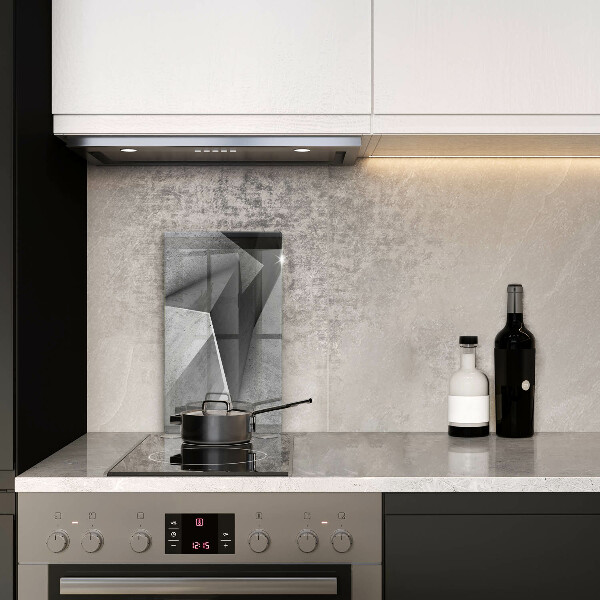 Tagliere in vetro Astrazione concreta