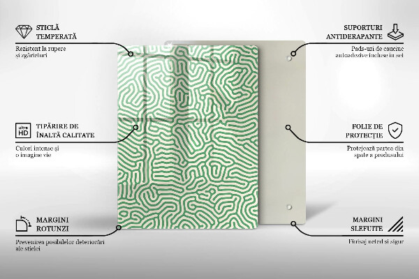 Tagliere in vetro Bambù della natura