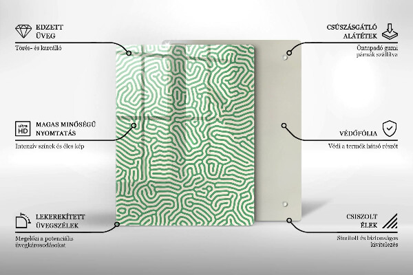 Tagliere in vetro Bambù della natura