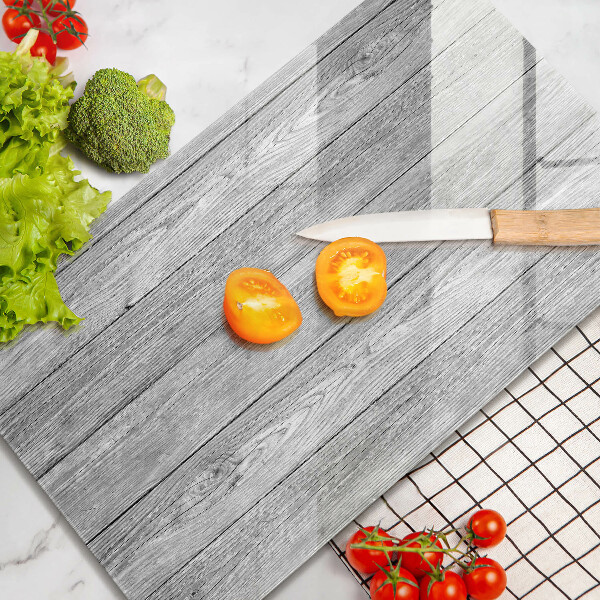 Tagliere in vetro Vecchie tavole di legno