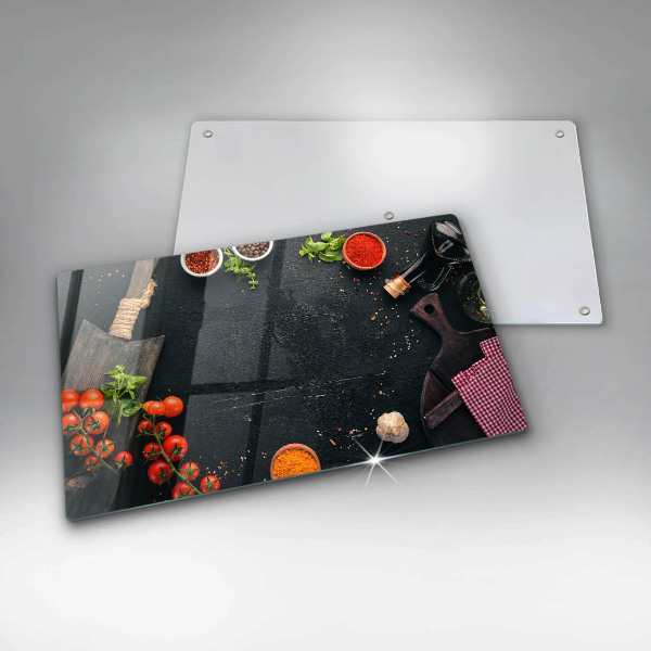 Tagliere in vetro Pomodorini