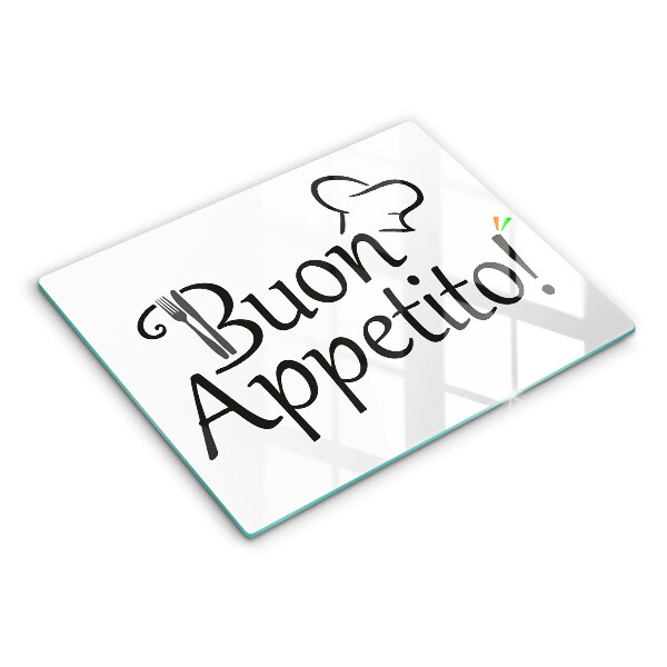 Tagliere in vetro Buon Appetito!