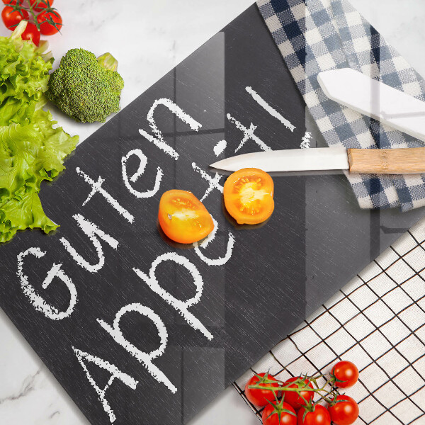 Tagliere in vetro temperato Guten Appetit!
