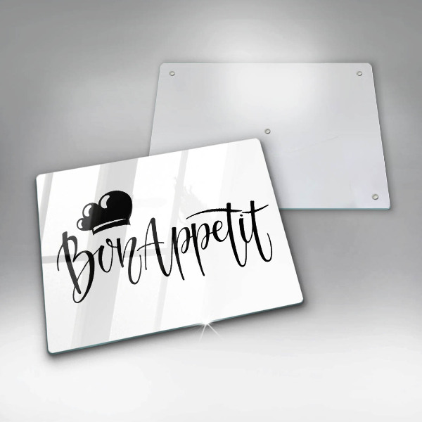 Tagliere in vetro Bon Appetit