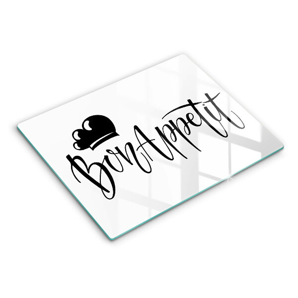 Tagliere in vetro Bon Appetit