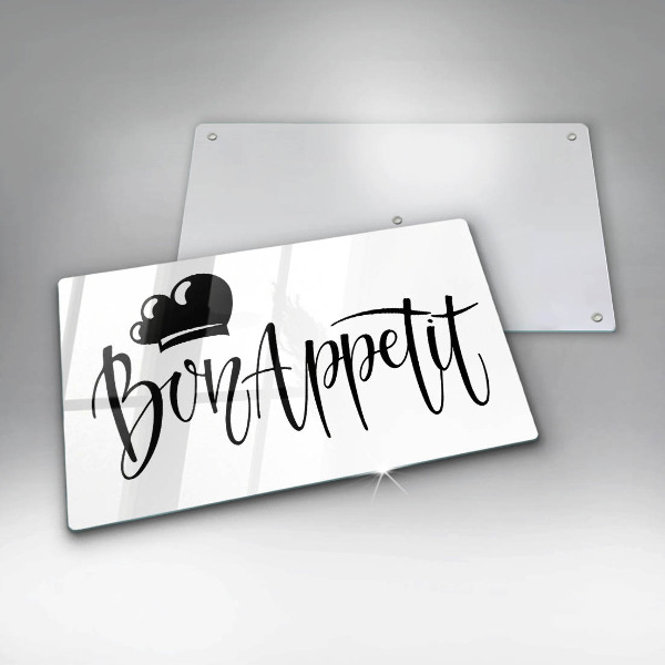 Tagliere in vetro Bon Appetit