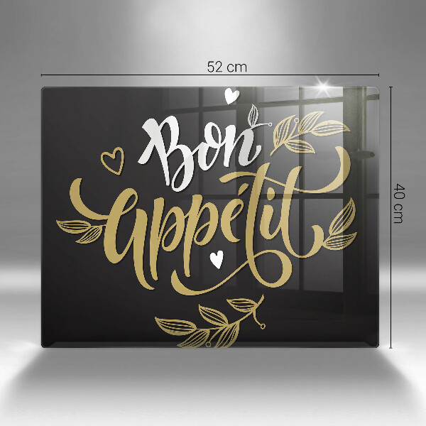 Tagliere in vetro Bon Appetit