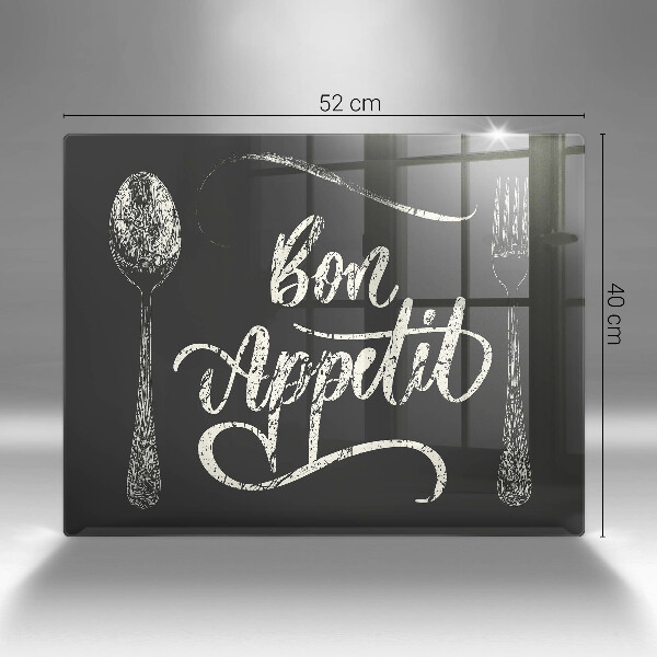 Tagliere in vetro Bon Appetit