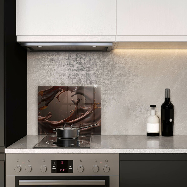 Tagliere in vetro Cioccolato liquido