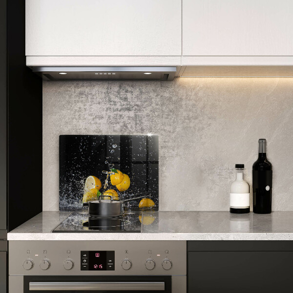 Tagliere in vetro temperato Succoso frutto di limone