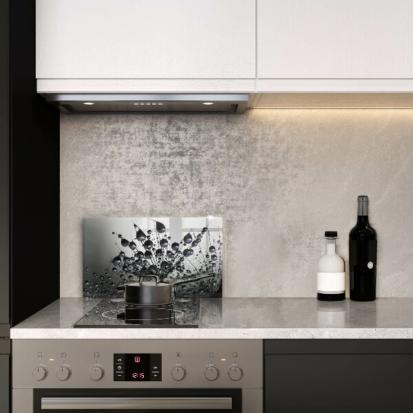 Tagliere in vetro temperato Denti di leone e rugiada