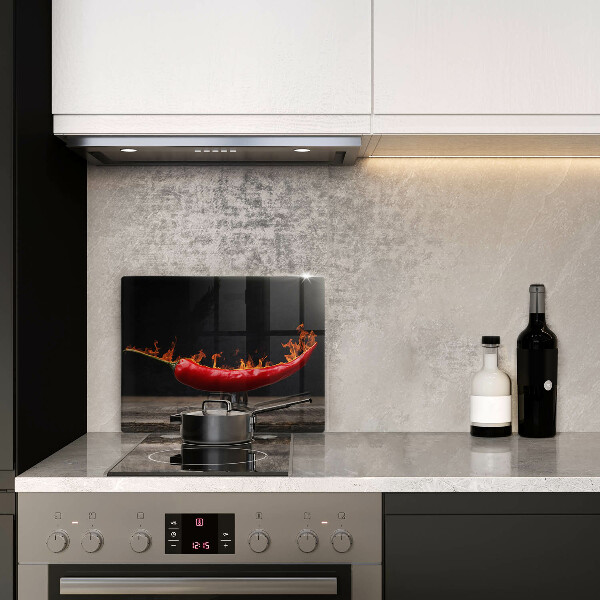 Tagliere in vetro Peperoncino piccante