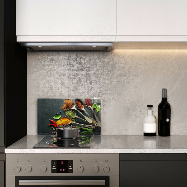 Tagliere in vetro Cucchiai da cucina di spezie