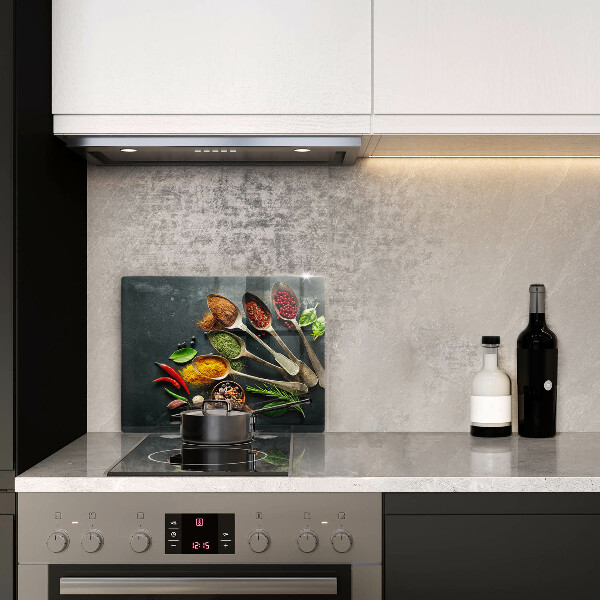 Tagliere in vetro Cucchiai da cucina di spezie