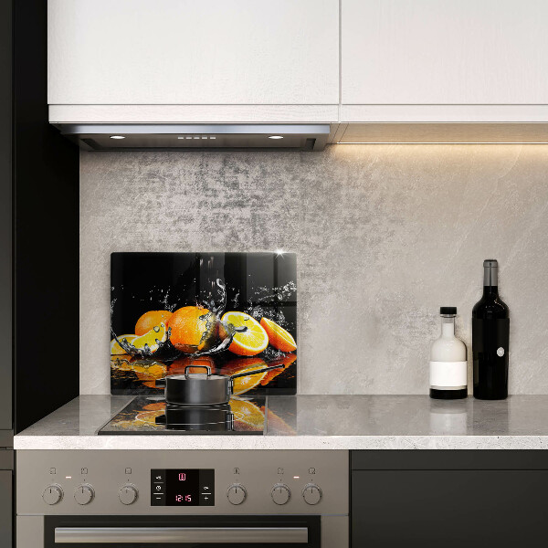 Tagliere in vetro Succoso frutto arancione