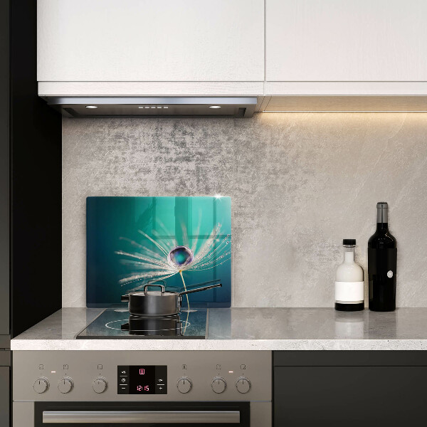 Tagliere in vetro Rugiada su un dente di leone