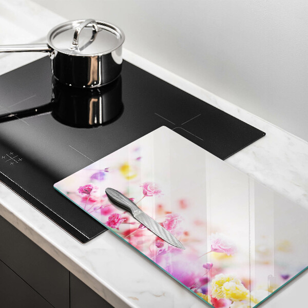 Tagliere in vetro Prato fiorito