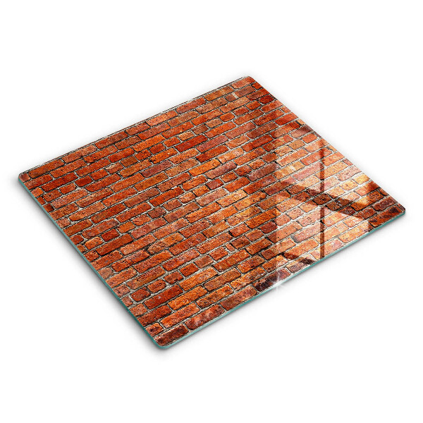 Tagliere in vetro temperato Muro di muro di mattoni