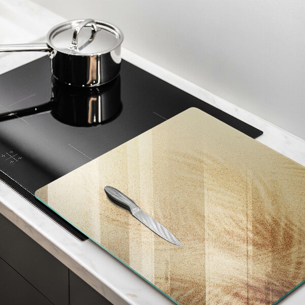 Tagliere in vetro Vacanza sulla spiaggia di sabbia