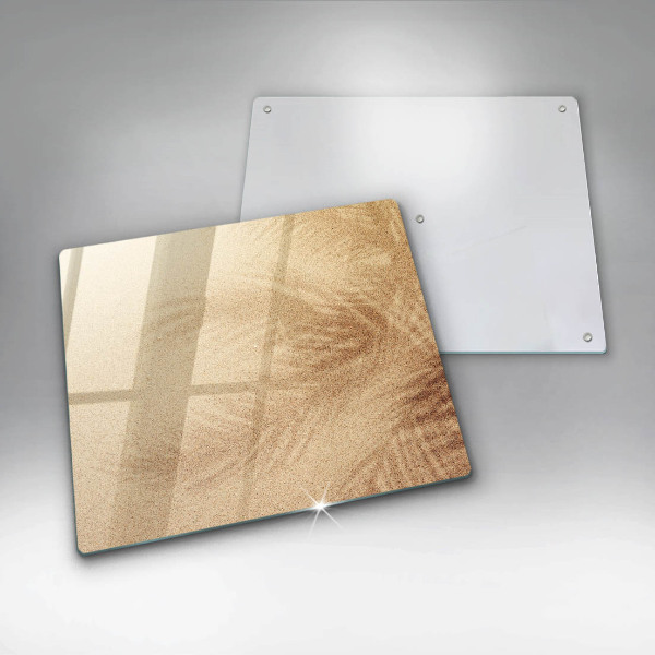 Tagliere in vetro Vacanza sulla spiaggia di sabbia