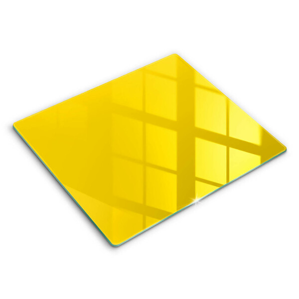 Tagliere in vetro Giallo