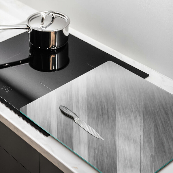 Tagliere in vetro temperato Sfondo con struttura in metallo