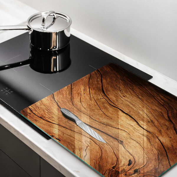 Tagliere in vetro temperato Struttura della tavola di legno