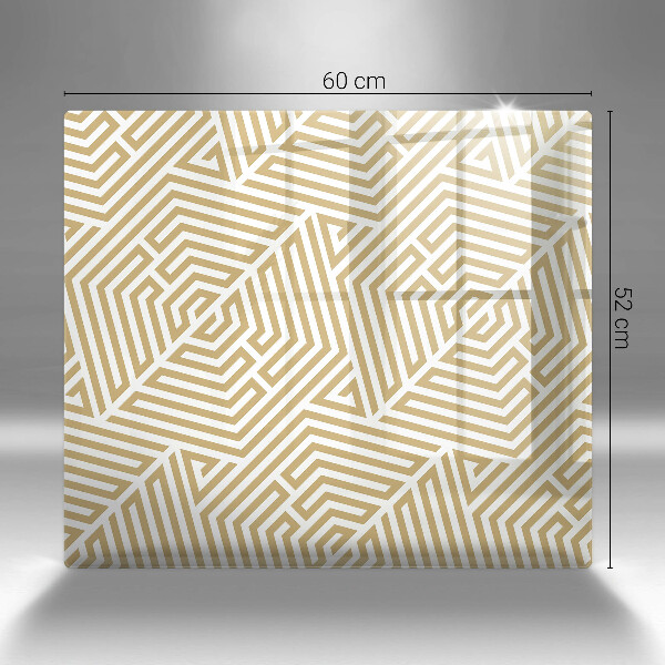 Tagliere in vetro temperato Linee geometriche