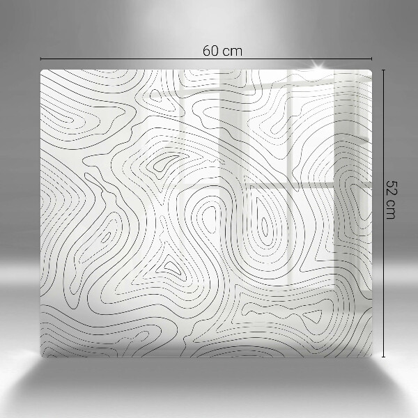 Tagliere in vetro temperato Forme astratte