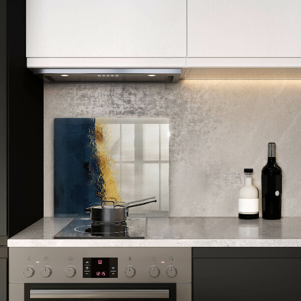 Tagliere in vetro temperato Astrazione dell'oro