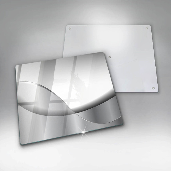 Tagliere in vetro temperato Disegno di linee astratte