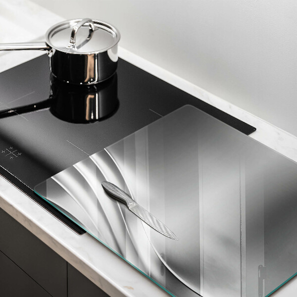 Tagliere in vetro Struttura in metallo