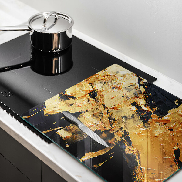 Tagliere in vetro Texture di vernice elegante