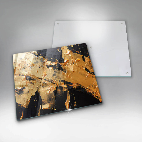 Tagliere in vetro Texture di vernice elegante