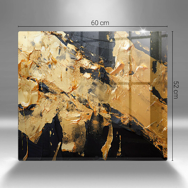 Tagliere in vetro Texture di vernice elegante