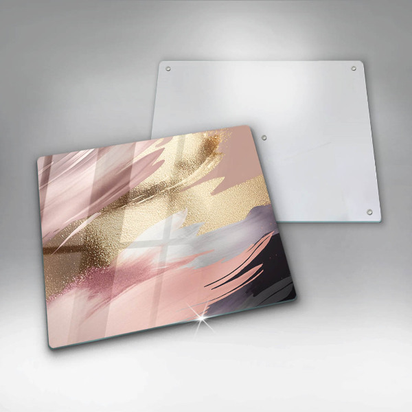 Tagliere in vetro Macchie pastello