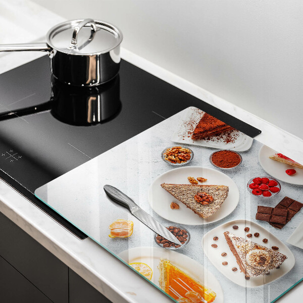 Tagliere in vetro La dolcezza della torta