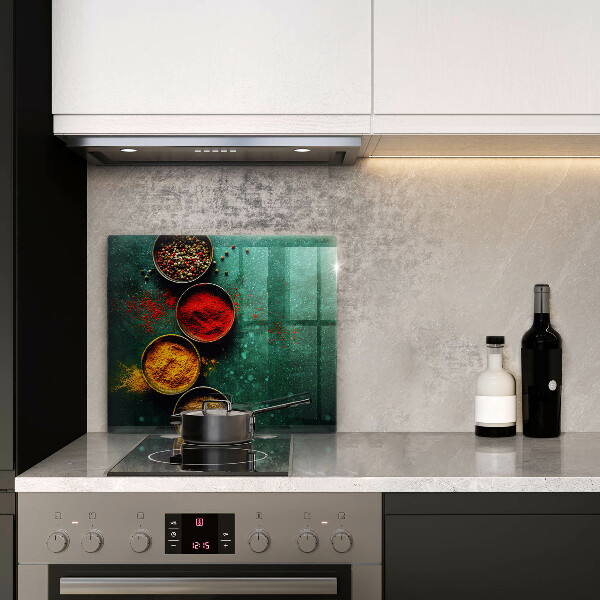 Tagliere in vetro Spezie orientali