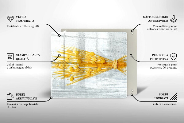 Tagliere in vetro Pasta