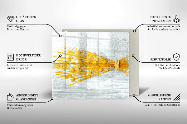 Tagliere in vetro Pasta