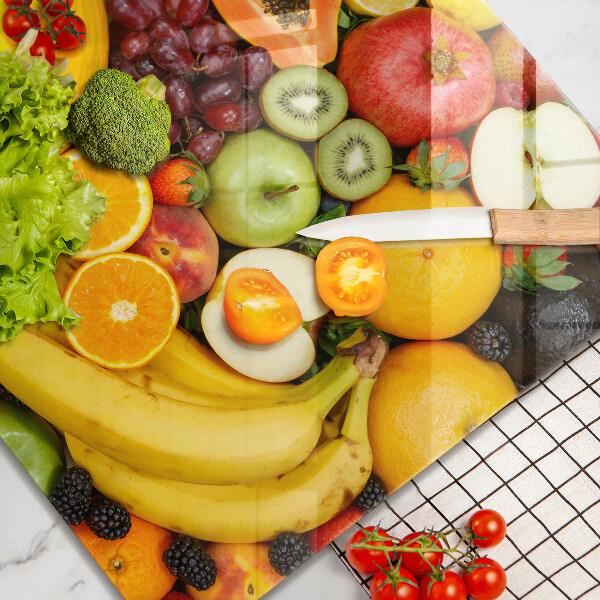 Tagliere in vetro Raccolta della frutta