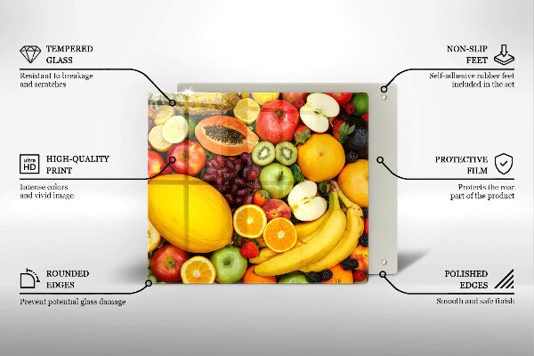 Tagliere in vetro Raccolta della frutta